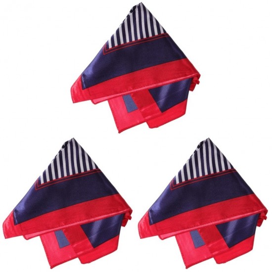 3 Count Women Neckerchief Cotton Scarves Accessories for Ladies' Scarf