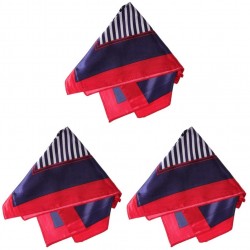 3 Count Women Neckerchief Cotton Scarves Accessories for Ladies' Scarf