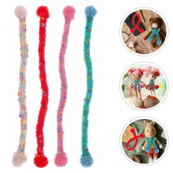 8 PCS Mini Scarves for Snowman Crafts Christmas Scarf Doll Accessories | eBay