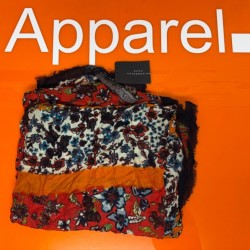 Scarf de colores con Printed Floral Zara, NUEVA, talla mediana, b193
