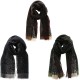 Juego de 3 Scarf ligeras con Printed de Cashmere Feel detalladas de colores surtidos para dama