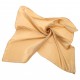 2pcs Women Lady Solid Color Wrap Scarf Fashion Square Scarf Accessory (Golden)