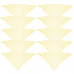 Scarf de rendimiento 10 piezas accesorios de rendimiento pequeñas Scarf lisas