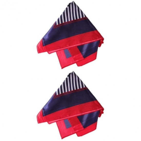 2 Count Neckerchief Women Ladies Scarves Lightweight Decorative for Scarf