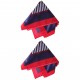 2 Count Neckerchief Women Ladies Scarves Lightweight Decorative for Scarf