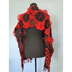 Pashmina Womens Floral Scarf 69