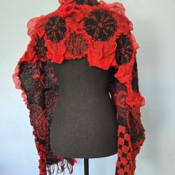 Pashmina Womens Floral Scarf 69