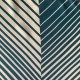 1 Scarf vintage Square de 26 pulgadas con diseño de rayas azules y blancas para damas