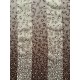Una Scarf de satén y gasa vintage moderna de diseño abstracto púrpura oscuro para damas