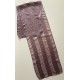 Una Scarf de satén y gasa vintage moderna de diseño abstracto púrpura oscuro para damas