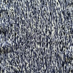 3 A Blue Abstract Design Vintage Ladies Scarf