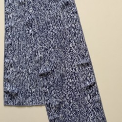3 A Blue Abstract Design Vintage Ladies Scarf