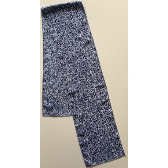 3 A Blue Abstract Design Vintage Ladies Scarf