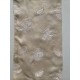 An Ivory Paisley Design Vintage Ladies Double Layer Silk Chiffon & Satin Scarf