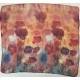 Scarf Bandana B A Poppy Design 21 Pulgadas Vintage 100% Silk Feel Gasa