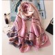 Scarf de Fashion de Silk Feel 100% Silk Feel 35,5 x 70,75