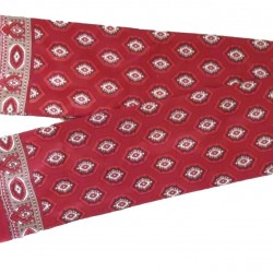 Womens Double-sided Silk SCARF, 139 x 13cm or 55