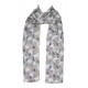 Peony® Women Reno Ciervo Printed Scarf Damas Fashion Scarf Gris