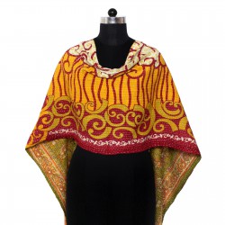 Cotton Kantha Scarf Head Wrap Dupatta Headband Collar Neckerchief Scarves
