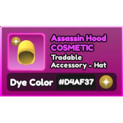 World Zero WZ - COSMETICS - #D4AF37 (GOLD) - HAT Scarf