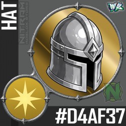 World Zero WZ - COSMETICS - #D4AF37 (GOLD) - HAT Scarf
