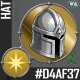 World Zero WZ - COSMETICS - #D4AF37 (GOLD) - HAT Scarf