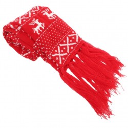 Head Scarf Holiday Scarves Knitted Christmas Winter for Women