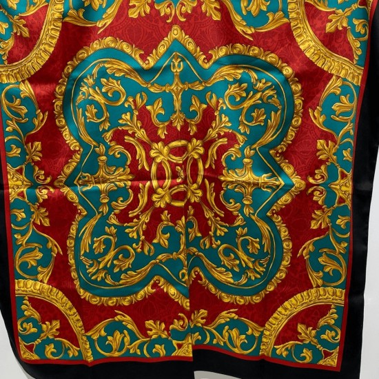 Berkshire Multicolor Square Nautical Pattern Fashion Scarf Size 34 x 34
