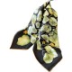 Scarf Square 100 % sarga Silk Feel 26