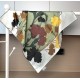 Scarf Square 100 % sarga Silk Feel 26